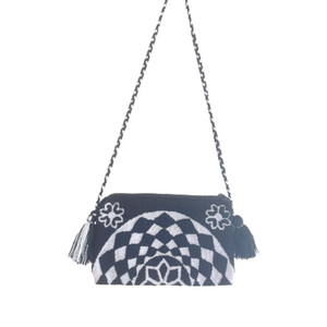 Wayuu Clutch Bag | Black & White II