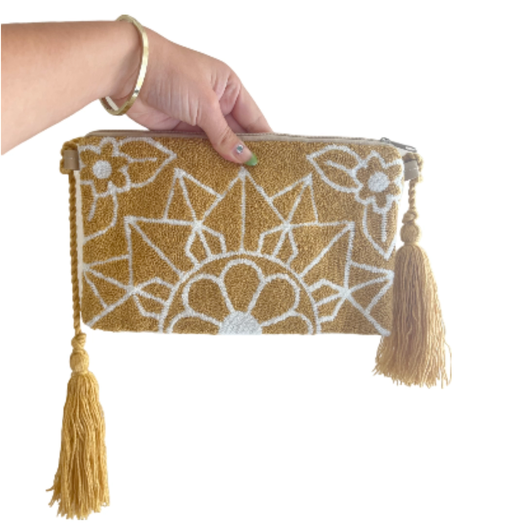 Wayuu Clutch Bag | Mustard
